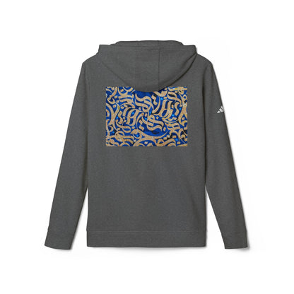 ADIDAS UNISEX FLEECE HOODIE — RUMI POETRY DESIG