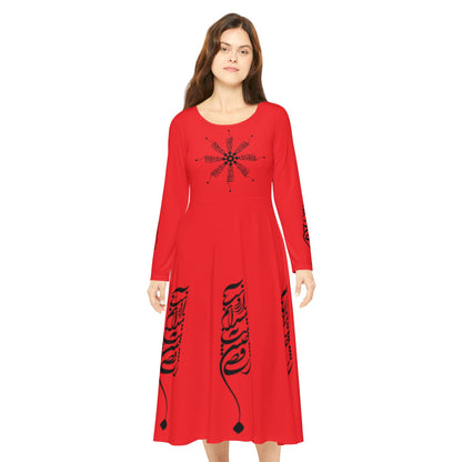 PERSIAN CALLIGRAPHY DANCE DRESS " بیمار خنده توام بیشتر"بخند