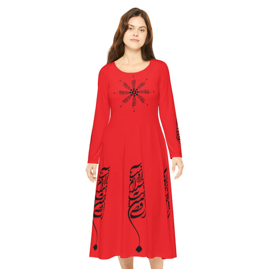 PERSIAN CALLIGRAPHY DANCE DRESS " بیمار خنده توام بیشتر"بخند