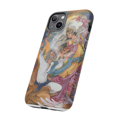 HOMAYE OWJ-E SA’ADAT – MYTHICAL PERSIAN MINIATURE ART PHONE CASE