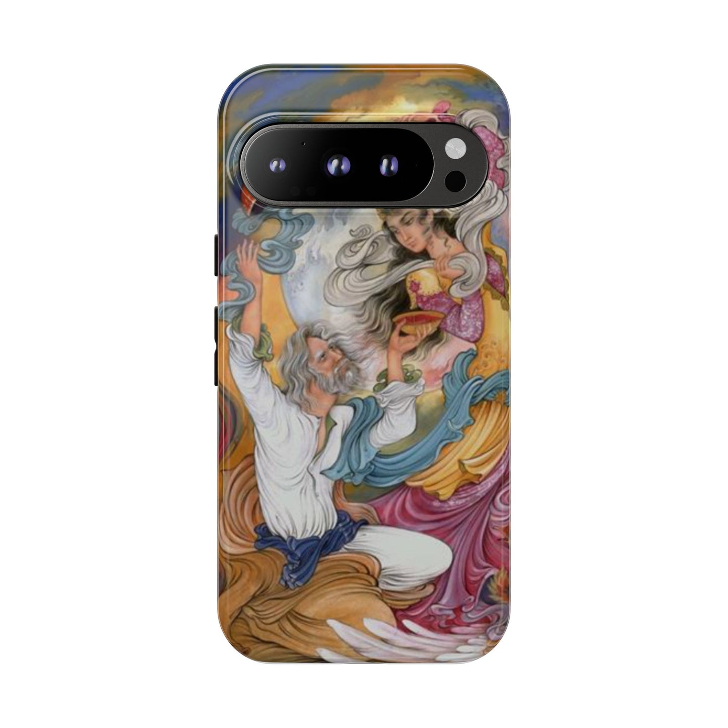 HOMAYE OWJ-E SA’ADAT – MYTHICAL PERSIAN MINIATURE ART PHONE CASE