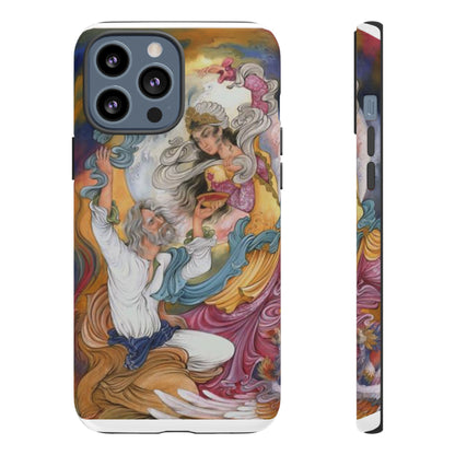 HOMAYE OWJ-E SA’ADAT – MYTHICAL PERSIAN MINIATURE ART PHONE CASE