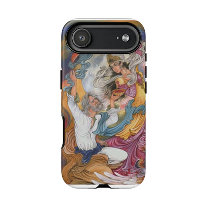 HOMAYE OWJ-E SA’ADAT – MYTHICAL PERSIAN MINIATURE ART PHONE CASE
