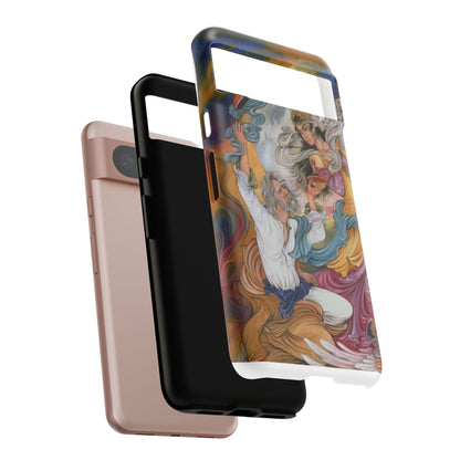HOMAYE OWJ-E SA’ADAT – MYTHICAL PERSIAN MINIATURE ART PHONE CASE