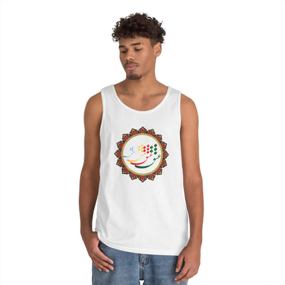 FARSI CALLIGRAPHY COTTON TANK TOP عشق