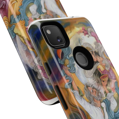 HOMAYE OWJ-E SA’ADAT – MYTHICAL PERSIAN MINIATURE ART PHONE CASE