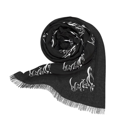 PERSIAN CALLIGRAPHY SCARF