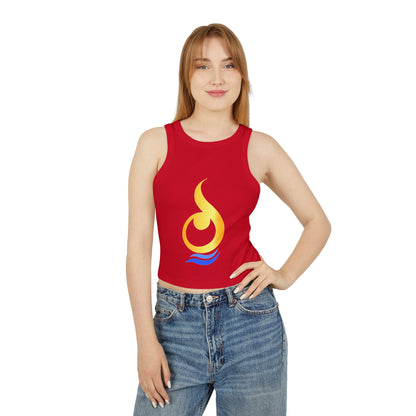 ALPHABET N RACER TANK ن
