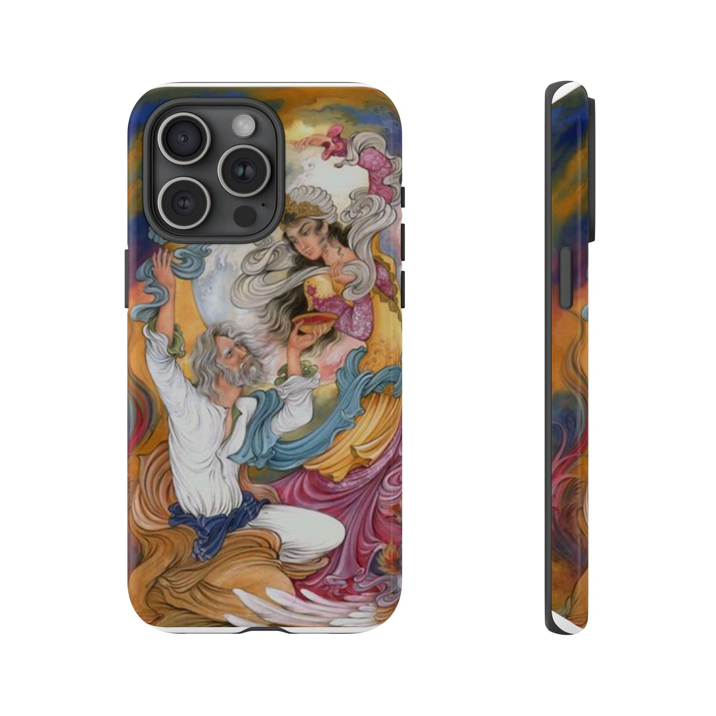 HOMAYE OWJ-E SA’ADAT – MYTHICAL PERSIAN MINIATURE ART PHONE CASE