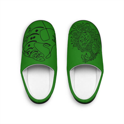 MEN’S FLANNEL FLEECE INDOOR SLIPPERS