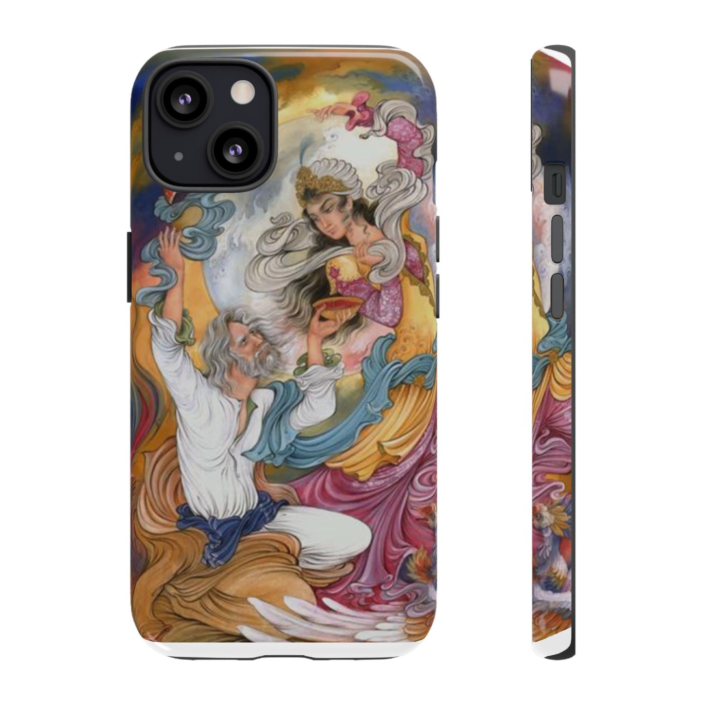 HOMAYE OWJ-E SA’ADAT – MYTHICAL PERSIAN MINIATURE ART PHONE CASE