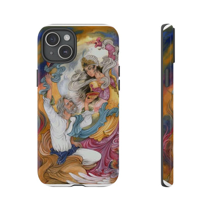 HOMAYE OWJ-E SA’ADAT – MYTHICAL PERSIAN MINIATURE ART PHONE CASE