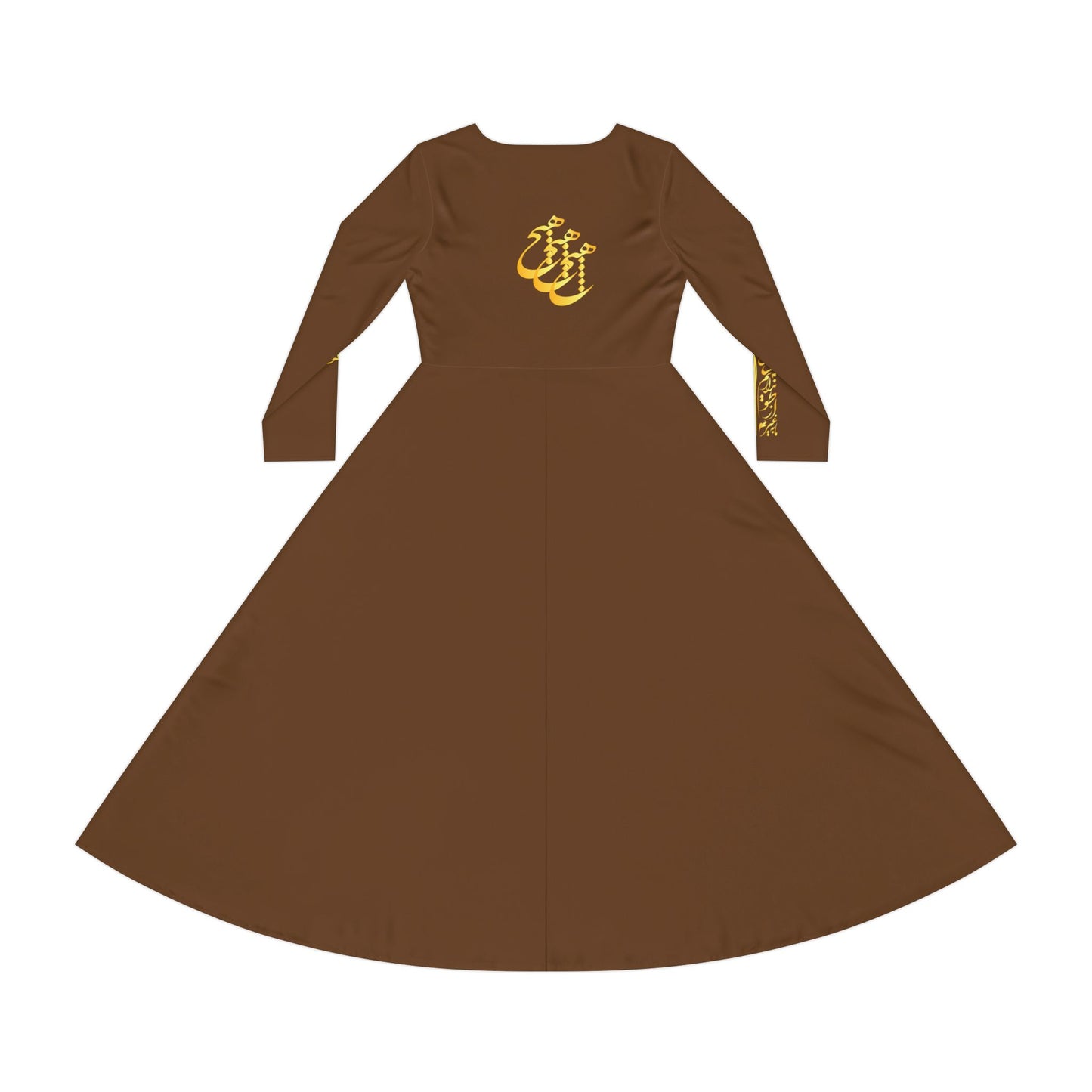 PERSIAN CALLIGRAPHY DANCE DRESS | باید که جمله جان شوی تا لایق جانان شوی