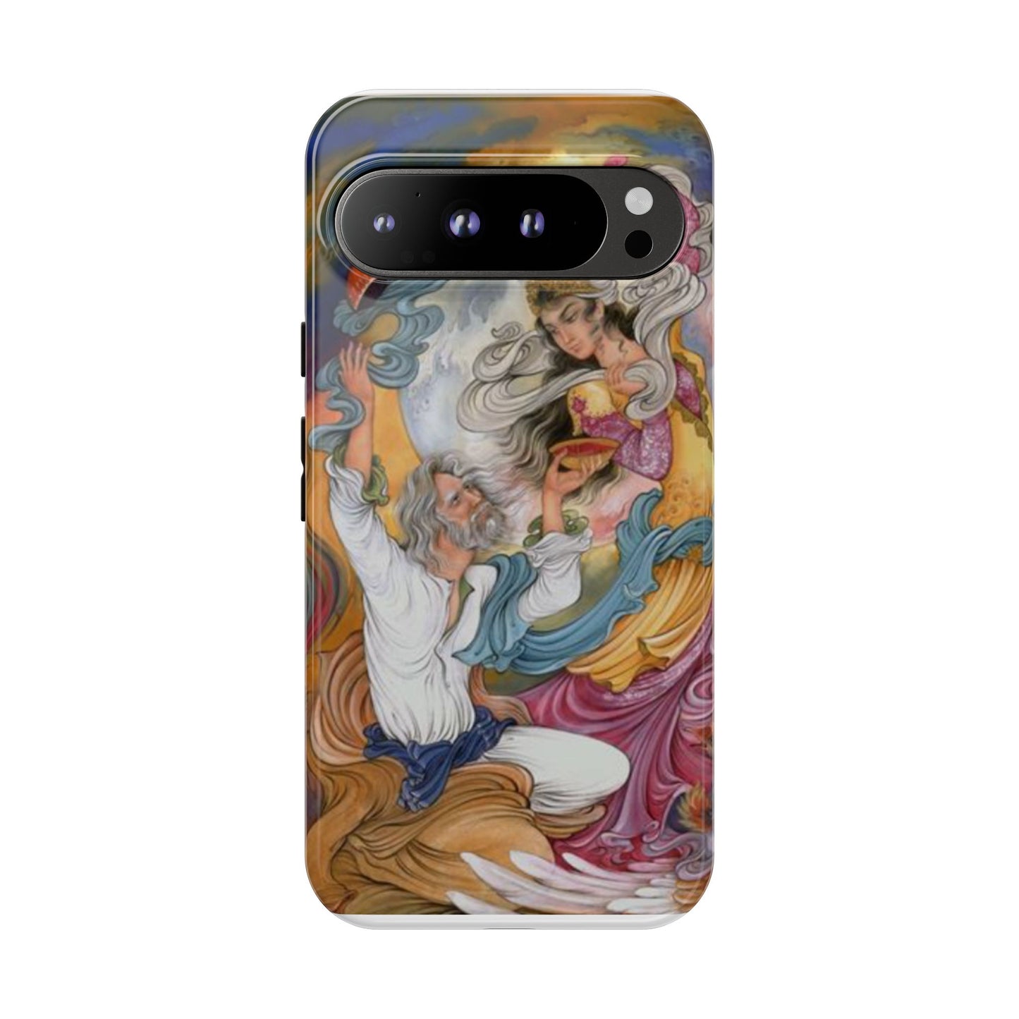 HOMAYE OWJ-E SA’ADAT – MYTHICAL PERSIAN MINIATURE ART PHONE CASE