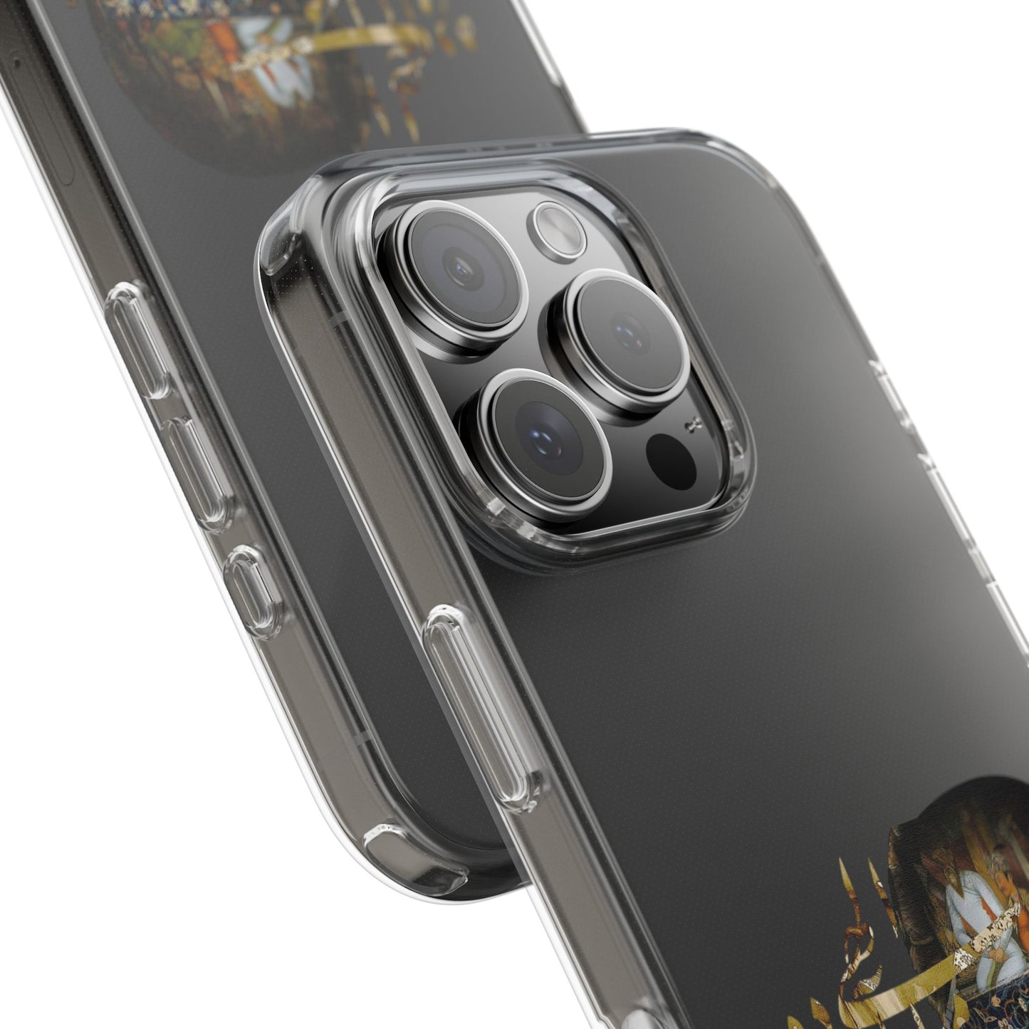 PERSIAN CLEAR PHONE CASE – CULTURAL FARSI DESIGN | "الهی مرا آن ده که آن به" |