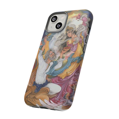HOMAYE OWJ-E SA’ADAT – MYTHICAL PERSIAN MINIATURE ART PHONE CASE