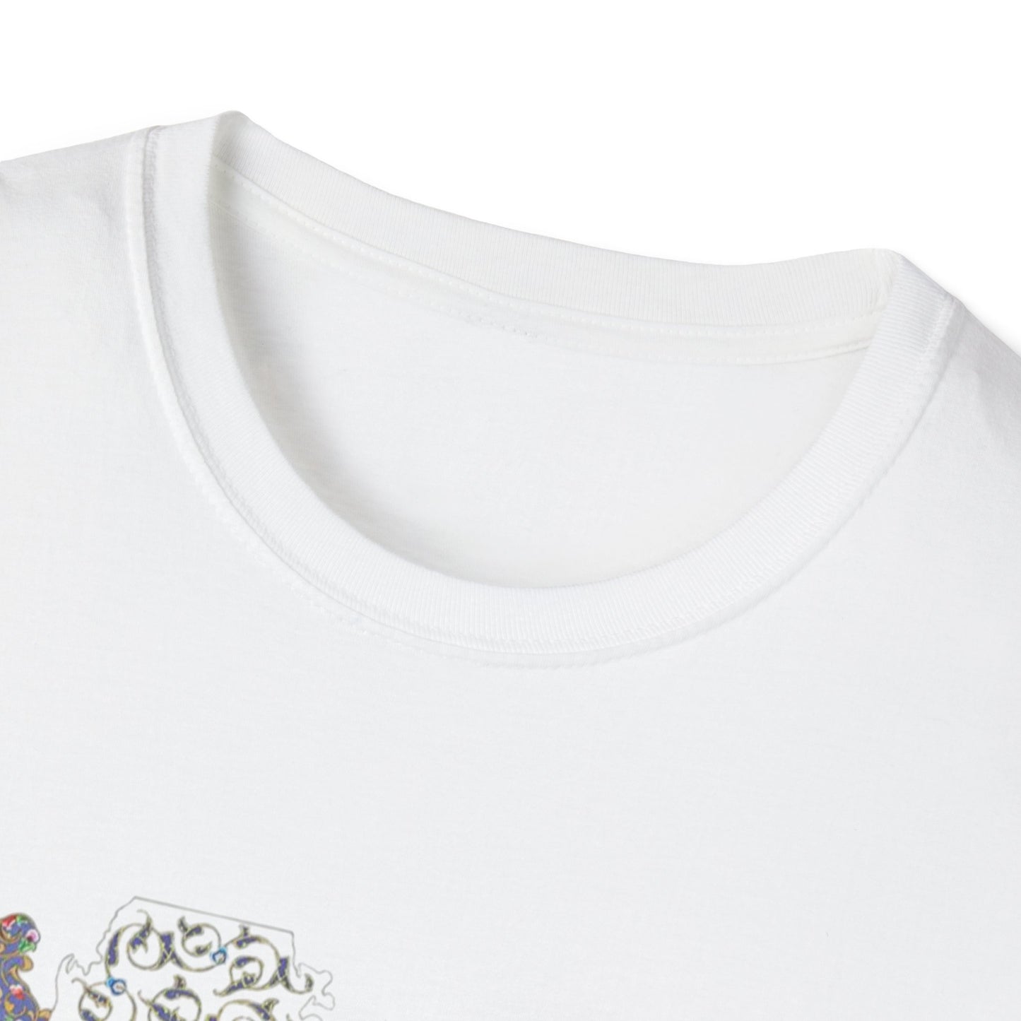 UNISEX IRAN MAP T-SHIRT WITH TAZHIB