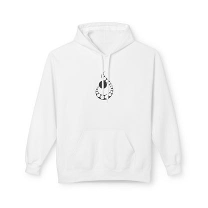 UNISEX ALPHABET "N" HOODIE