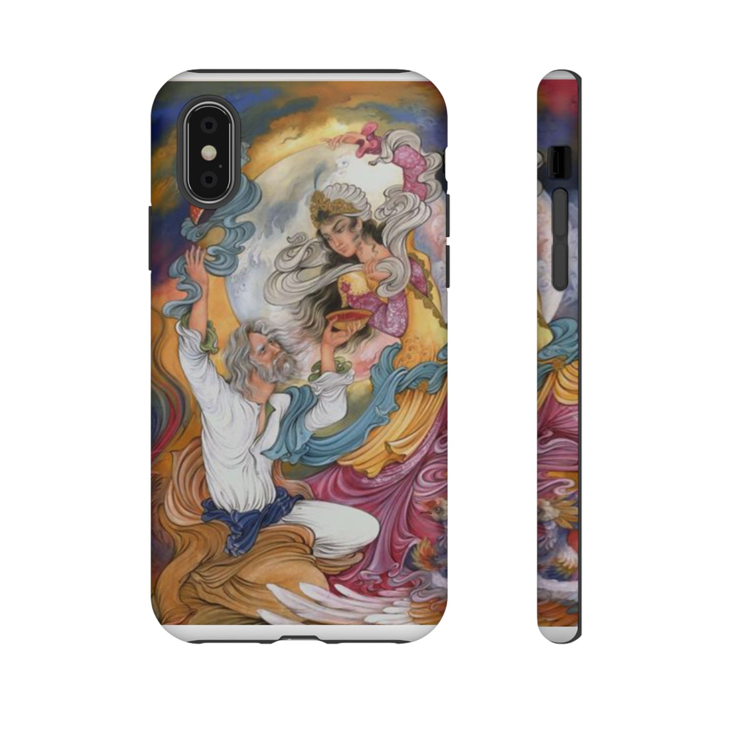 HOMAYE OWJ-E SA’ADAT – MYTHICAL PERSIAN MINIATURE ART PHONE CASE
