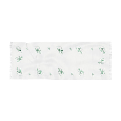 FARSI CALLIGRAPHY LIGHTWEIGHT FLORAL SCARF