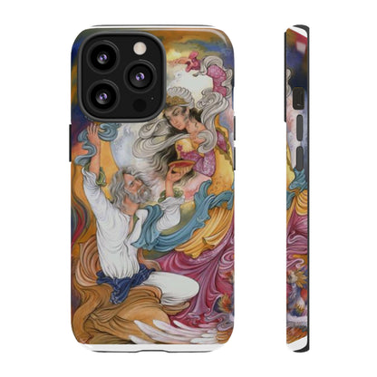 HOMAYE OWJ-E SA’ADAT – MYTHICAL PERSIAN MINIATURE ART PHONE CASE
