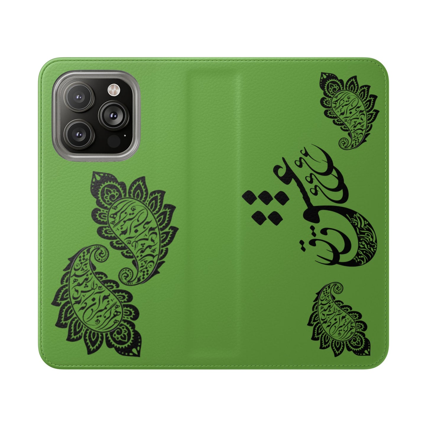 IPHONE, SAMSUNG TOUGH PHONE CASE « هرگز نمیرد آن که دلش زنده شد به عشق » با طرح اسلیمی بته جقه شاعر: حضرت حافظ