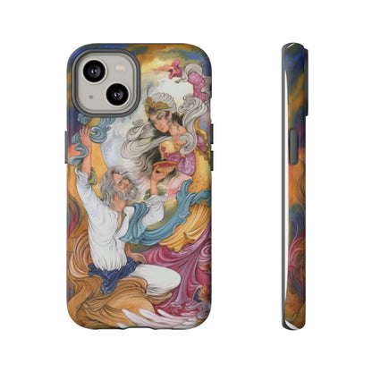 HOMAYE OWJ-E SA’ADAT – MYTHICAL PERSIAN MINIATURE ART PHONE CASE