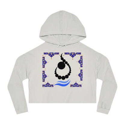 LATTER N & Tazhib Cropped Hoodie