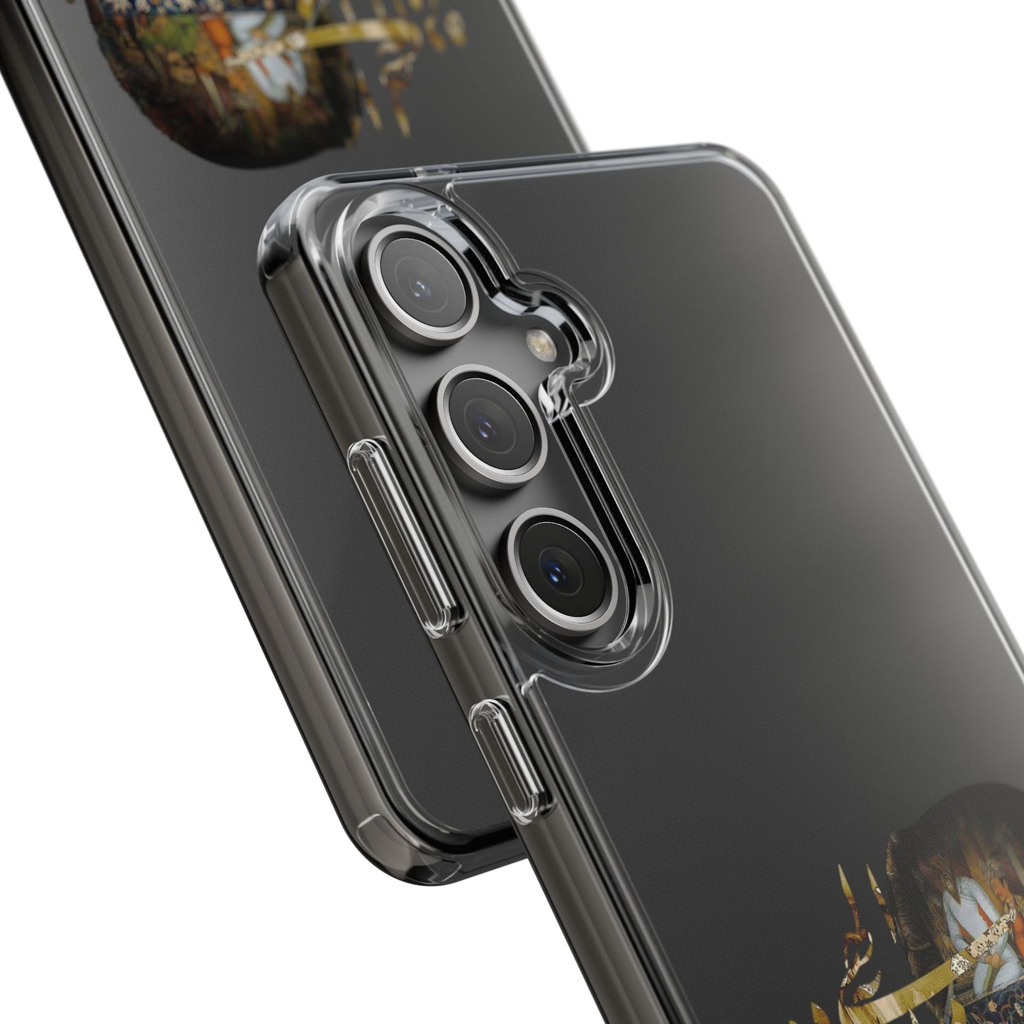 PERSIAN CLEAR PHONE CASE – CULTURAL FARSI DESIGN | "الهی مرا آن ده که آن به" |