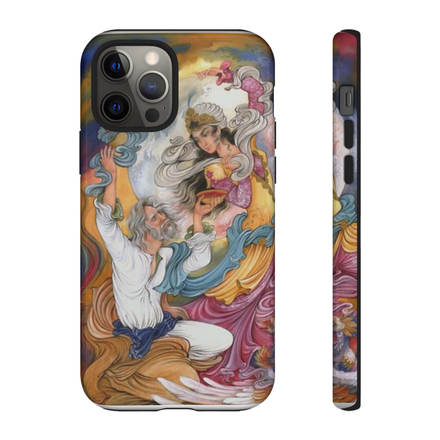 HOMAYE OWJ-E SA’ADAT – MYTHICAL PERSIAN MINIATURE ART PHONE CASE