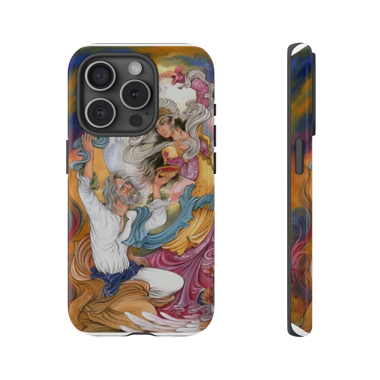 HOMAYE OWJ-E SA’ADAT – MYTHICAL PERSIAN MINIATURE ART PHONE CASE