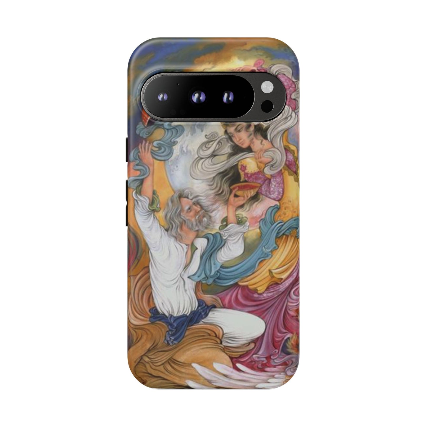 HOMAYE OWJ-E SA’ADAT – MYTHICAL PERSIAN MINIATURE ART PHONE CASE
