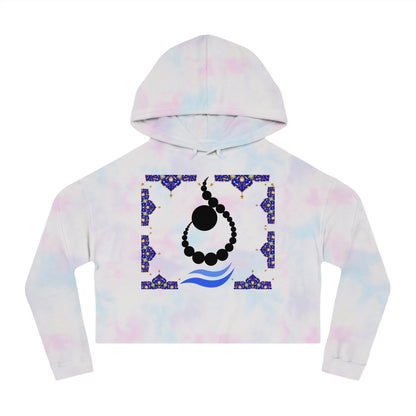 LATTER N & Tazhib Cropped Hoodie