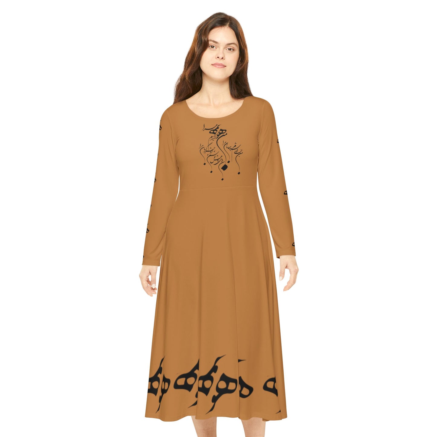 PERSIAN CALLIGRAPHY HOO DANCE DRESS