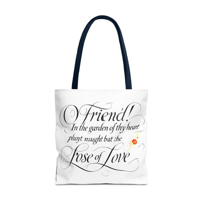 CUSTOM TOTE BAG WITH PERSIAN POEM