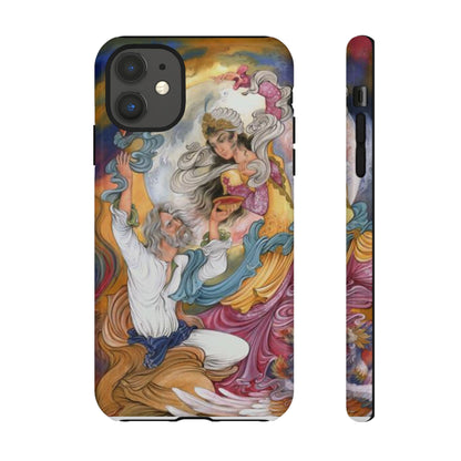 HOMAYE OWJ-E SA’ADAT – MYTHICAL PERSIAN MINIATURE ART PHONE CASE