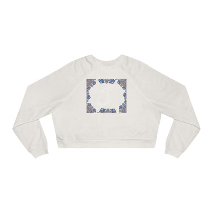 RUMI POEM & LETTER N " ن " CROP PULLOVER