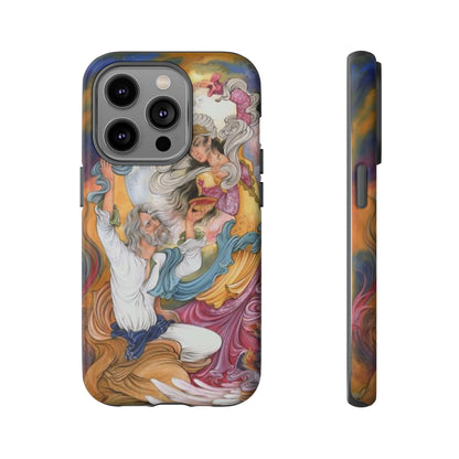 HOMAYE OWJ-E SA’ADAT – MYTHICAL PERSIAN MINIATURE ART PHONE CASE