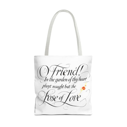 CUSTOM TOTE BAG WITH PERSIAN POEM