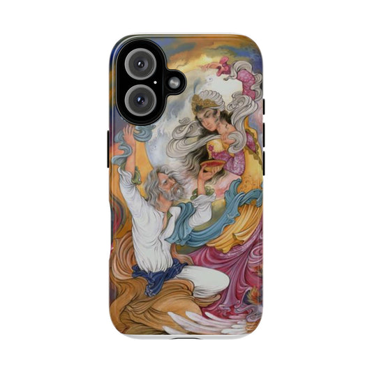 HOMAYE OWJ-E SA’ADAT – MYTHICAL PERSIAN MINIATURE ART PHONE CASE