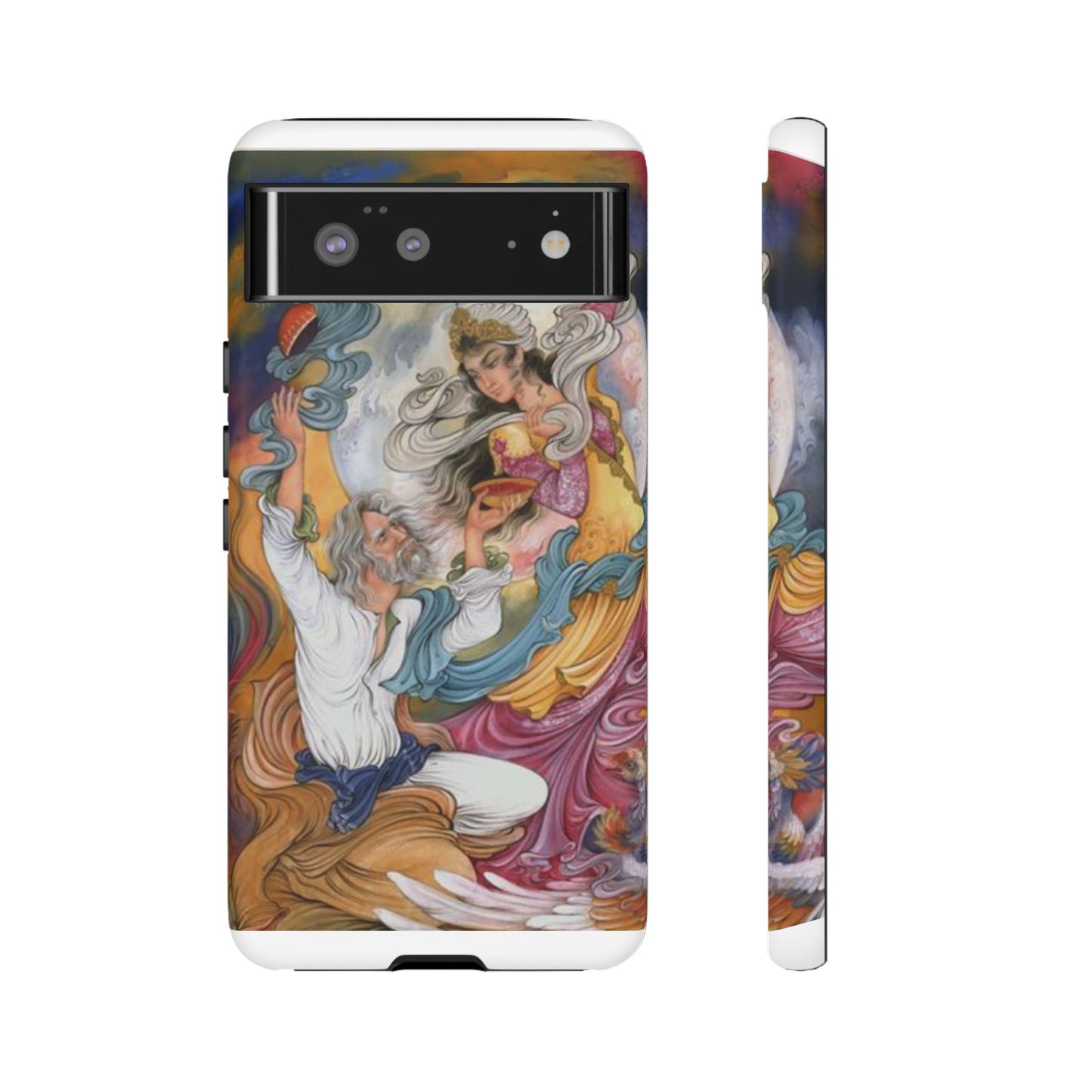 HOMAYE OWJ-E SA’ADAT – MYTHICAL PERSIAN MINIATURE ART PHONE CASE
