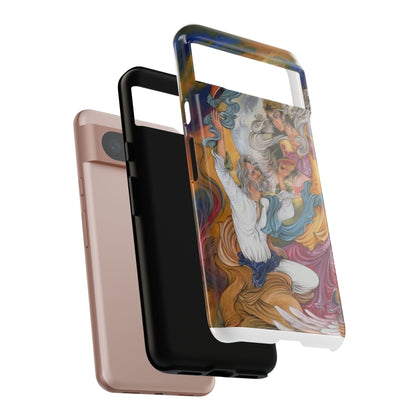 HOMAYE OWJ-E SA’ADAT – MYTHICAL PERSIAN MINIATURE ART PHONE CASE