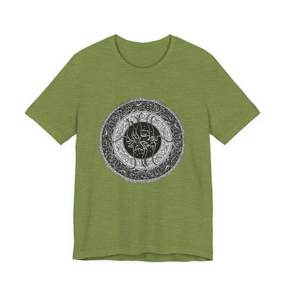 PERSIAN CALLIGRAPHY T-SHIRT | SAADI POETRY بنی آدم اعضای یکدیگرند