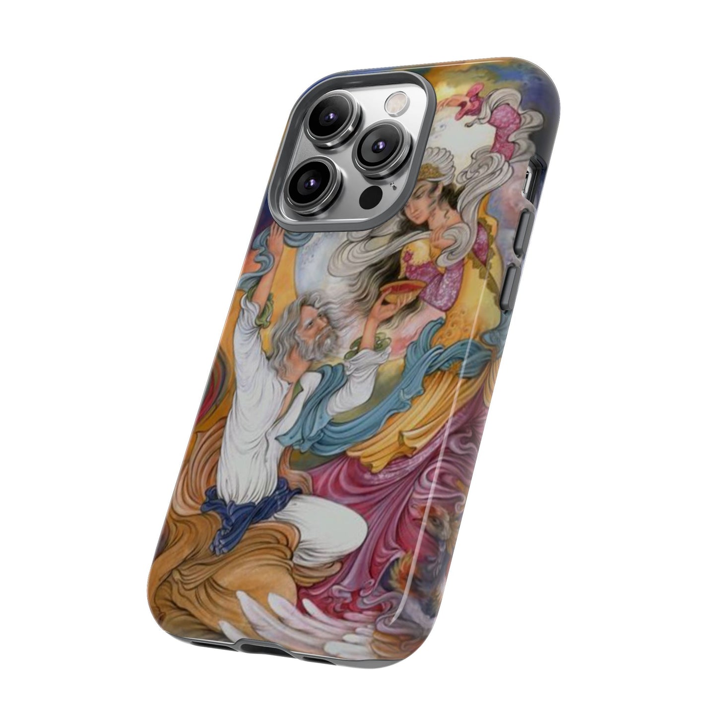 HOMAYE OWJ-E SA’ADAT – MYTHICAL PERSIAN MINIATURE ART PHONE CASE