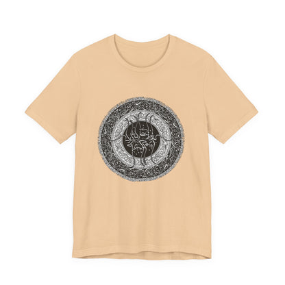 PERSIAN CALLIGRAPHY T-SHIRT | SAADI POETRY بنی آدم اعضای یکدیگرند