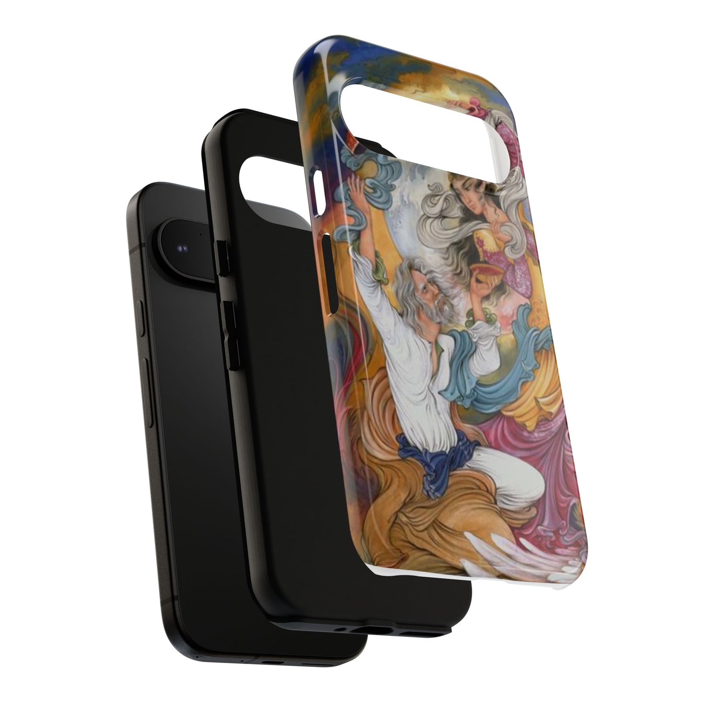 HOMAYE OWJ-E SA’ADAT – MYTHICAL PERSIAN MINIATURE ART PHONE CASE