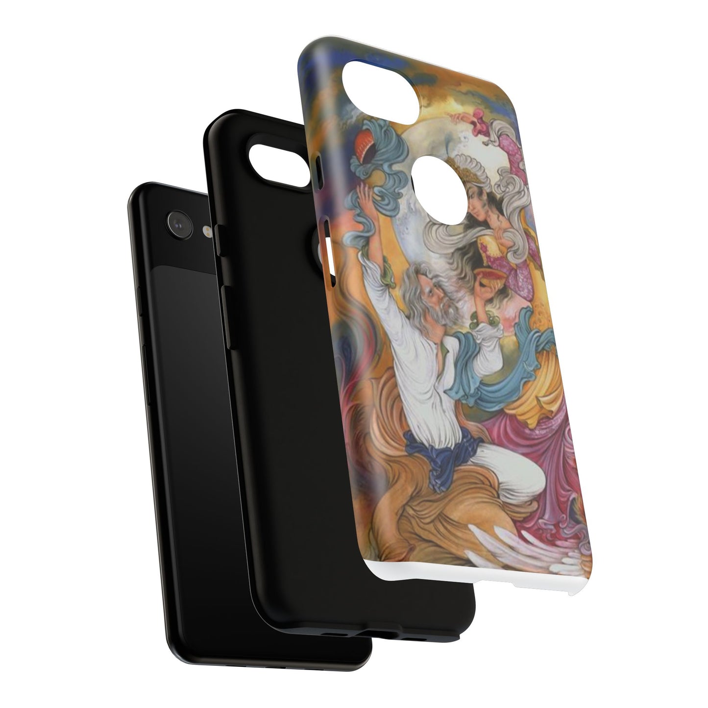 HOMAYE OWJ-E SA’ADAT – MYTHICAL PERSIAN MINIATURE ART PHONE CASE