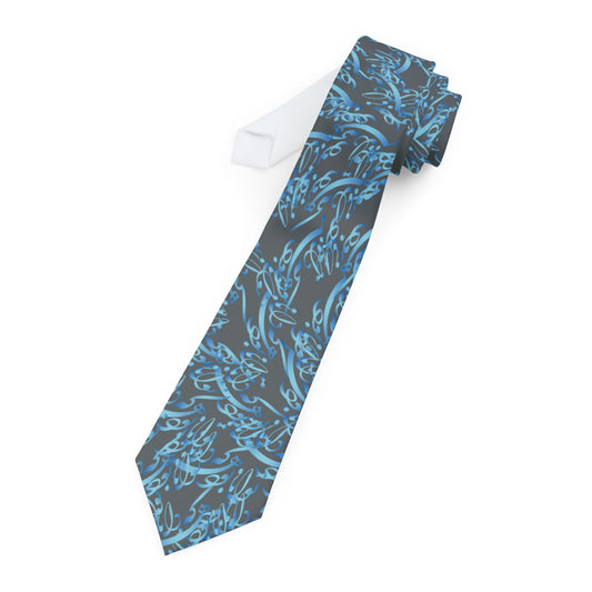 Necktie with Persion Calligraphy