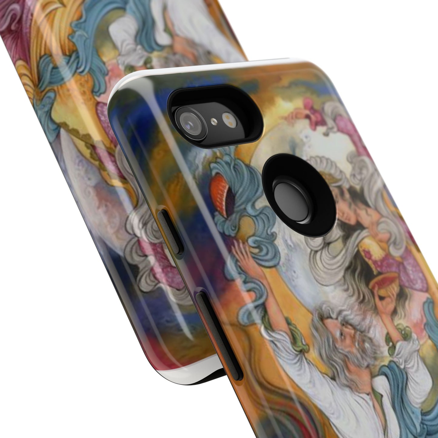 HOMAYE OWJ-E SA’ADAT – MYTHICAL PERSIAN MINIATURE ART PHONE CASE