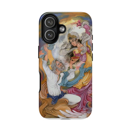 HOMAYE OWJ-E SA’ADAT – MYTHICAL PERSIAN MINIATURE ART PHONE CASE